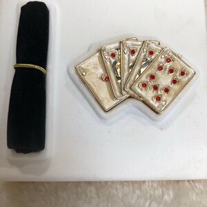 ESTEE LAUDER PERFUME COMPACT RARE 2002 "LUCKY HAND" MINT IN ORIGINAL BOXES